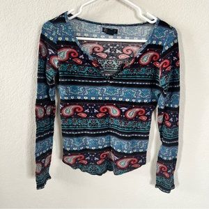 Lucky Brand Medium Long Sleeve Shirt